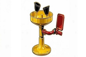 Аварийные души и фонтаны, кабины самопомощи